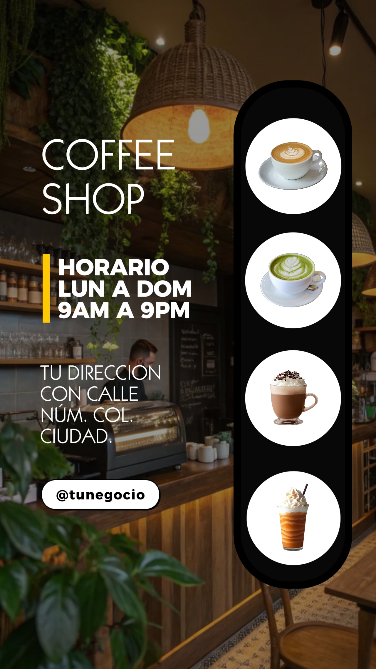 Cafetería CoffeeShop