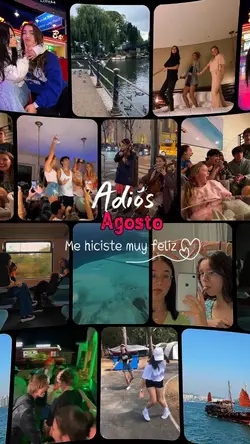 Adiós agosto 