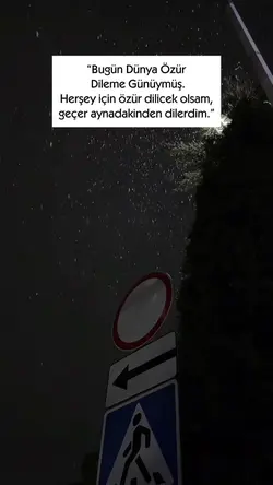 Özür dileme günü