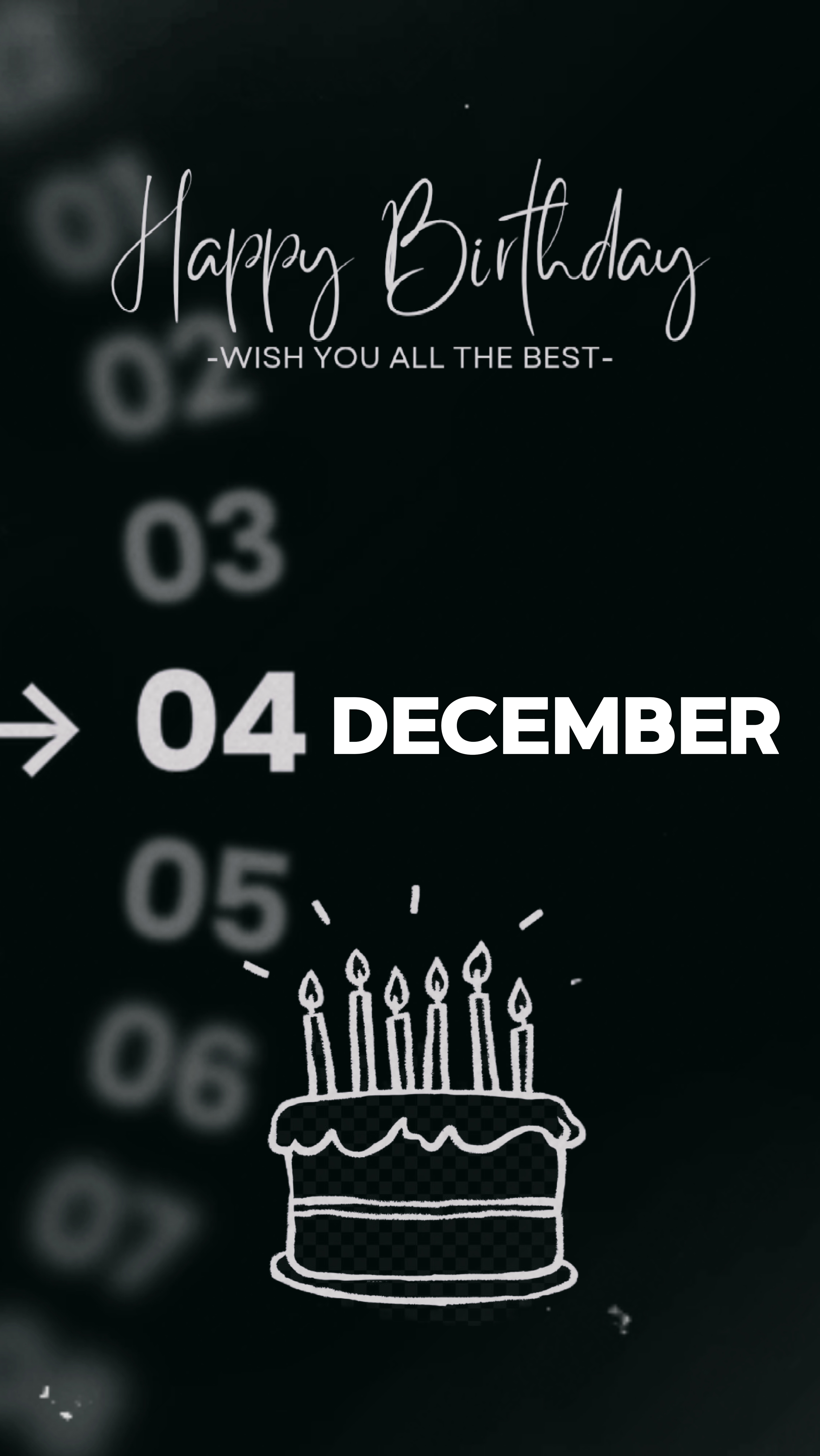 Hbd 4 de dezembro