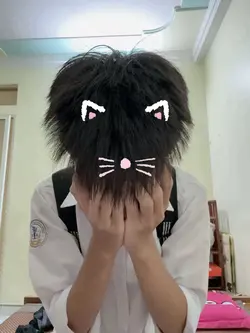 Ghép che mặt tai mèo