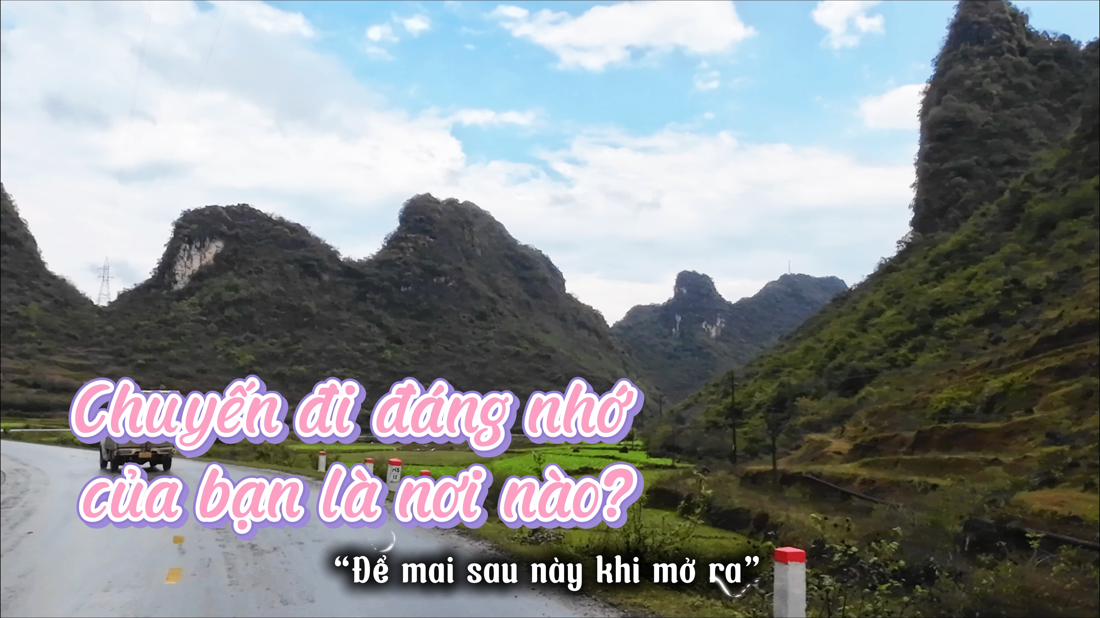 Mẫu 1 video du lịch 