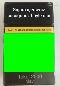 Komik Sigara Şablonu