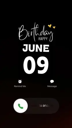hbd 9 June 2026 