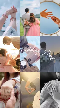 Wedding foto templat