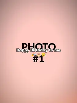 it's my Birthday