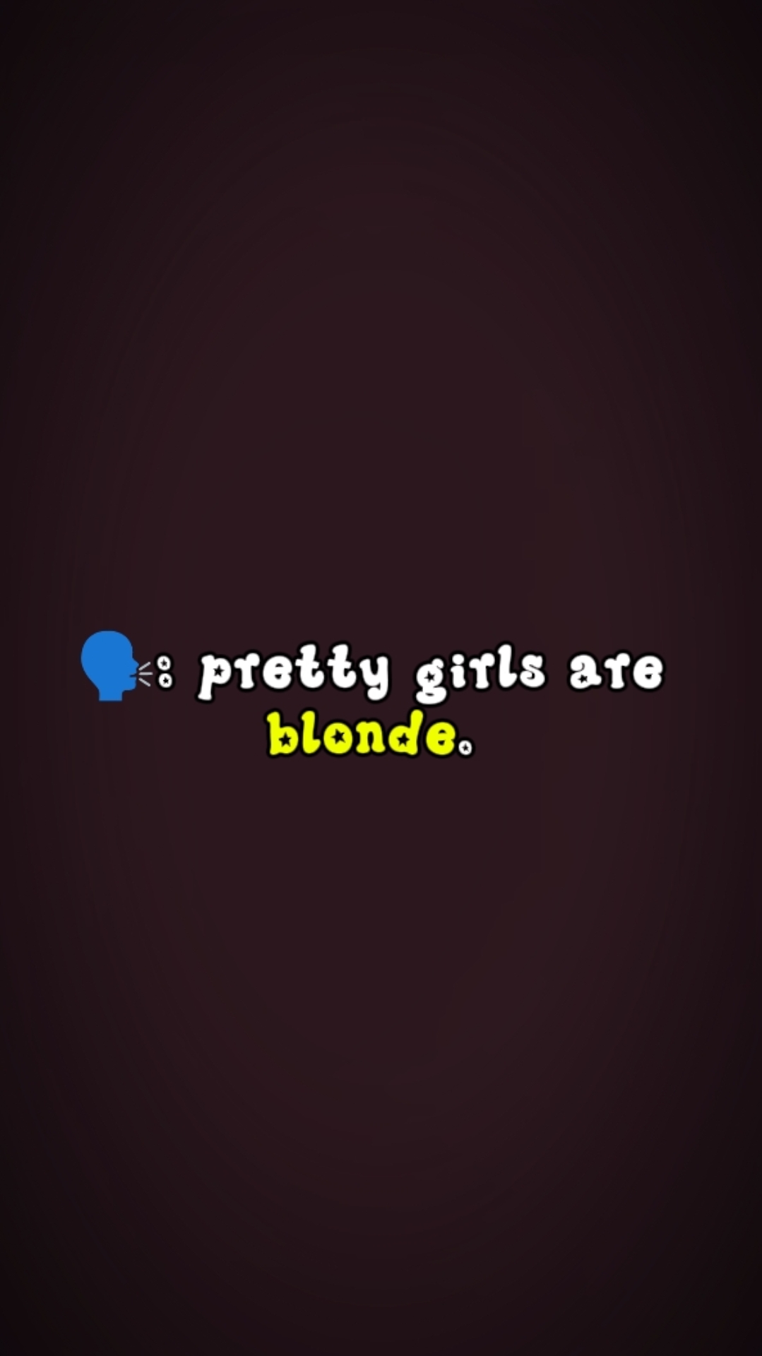 BLONDE