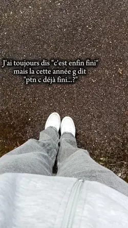 c la fin des cours..