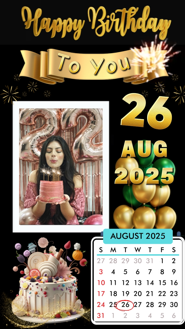 BIRTHDAY 26 AUGUST