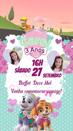 patrulha canina rosa