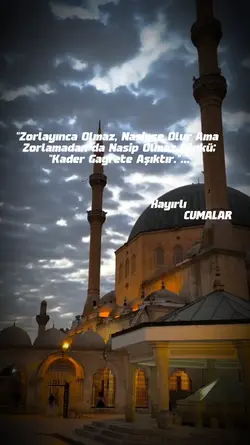 Hayırlı cumalar 