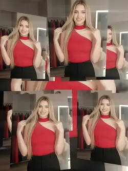 BTS One-Shoulder Style Cuts