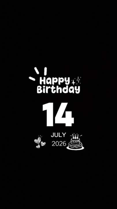 Selamat ulang tahun 