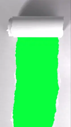 Tearing green screen