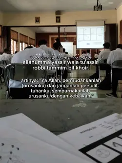 Ya Allah permudahkan