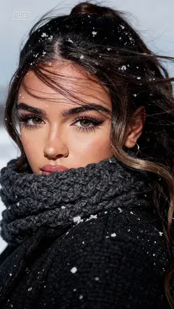 snow photoshoot