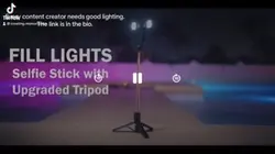 Selfie stick tripod