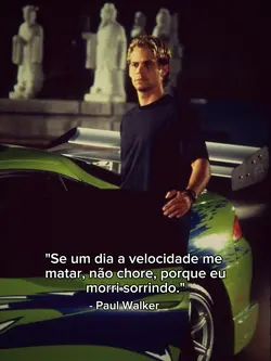Eterno Paul Walker.