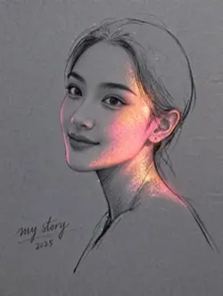 Line Art Portrait