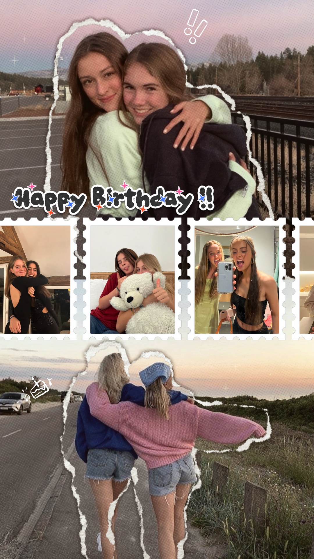 Birthday scrolling 