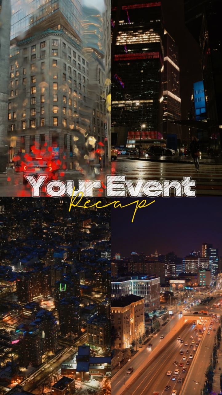 your event recap