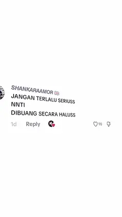 jangan terlalu seriu