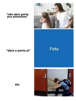não abra a porta