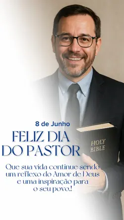 Feliz dia do Pastor
