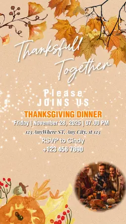 thanksgiving invitat