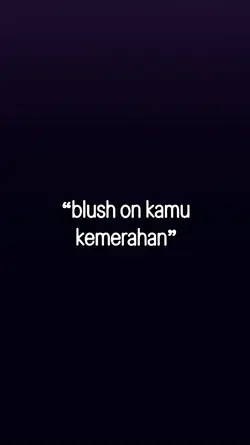 blush on kamu