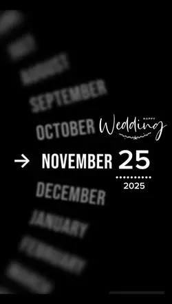 wedding 25 Nov