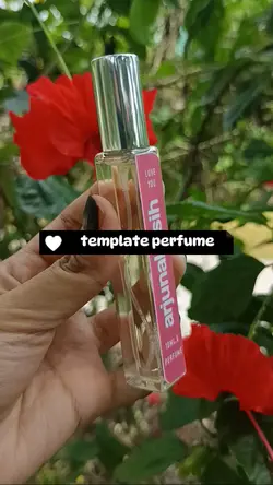 template perfume 