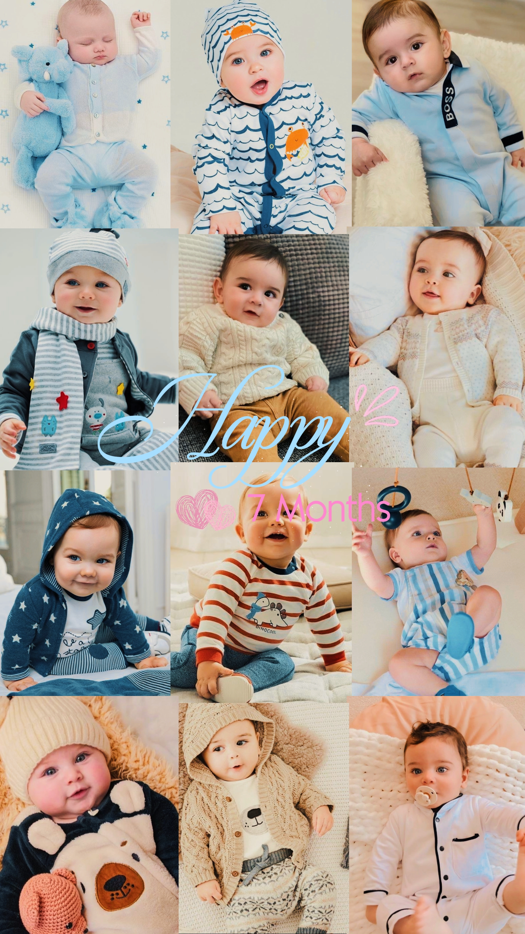 Bebé de 7 Meses 