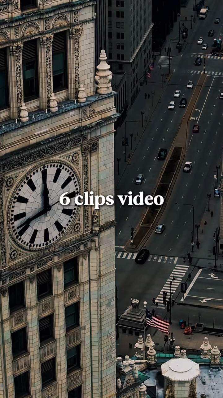 6 clips video