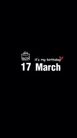 HBD 17 March