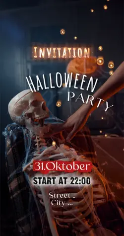Invitation Halloween
