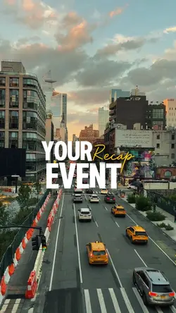 your event recap