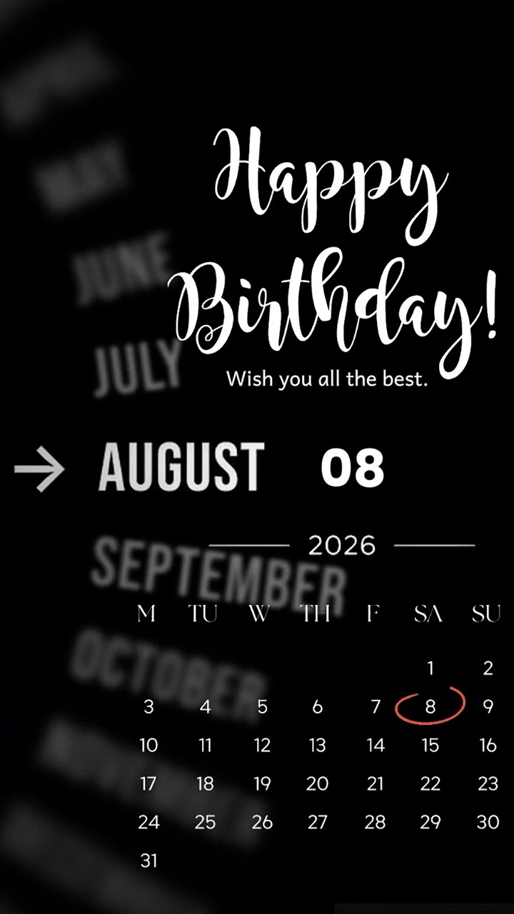 HBD SISTER 8 AUGUST