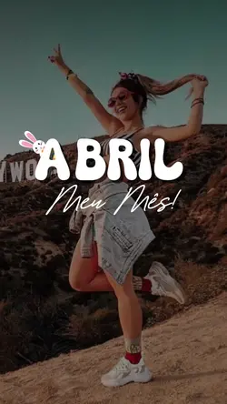 ABRIL MEU MÊS...