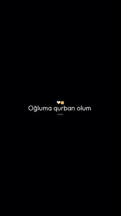Oğlum