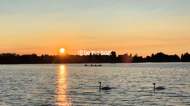 i'll be in a boat 