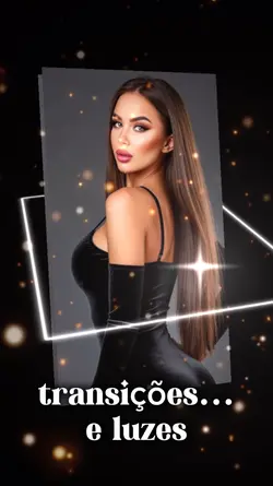 transições e luzes