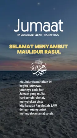 Jumaat Maulid Nabi
