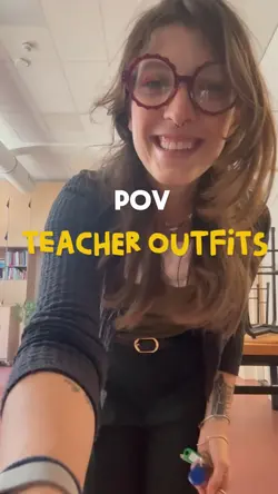 POV: teacher outfits