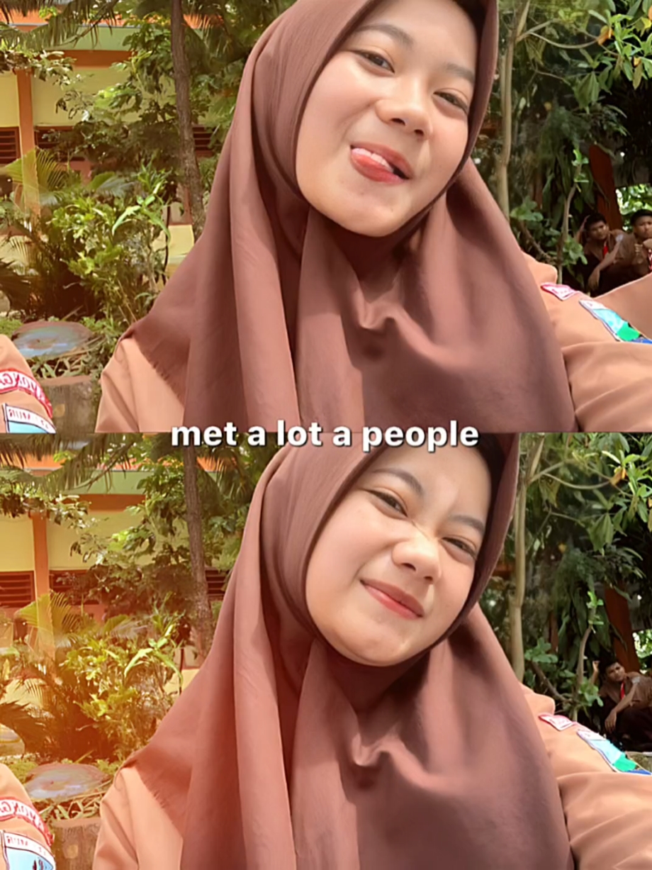 met a lot a people 