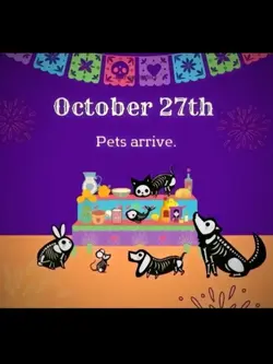 pets arrive