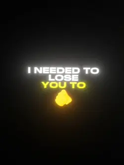 Lose You To Love Me 