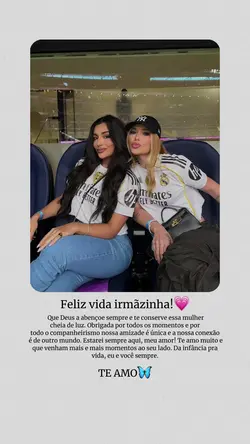 aniversário irmã 