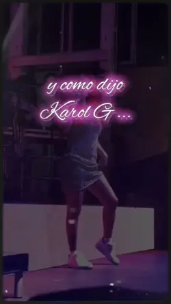 cómo dijo Karol G