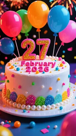 Birthday 27 Feb 2026